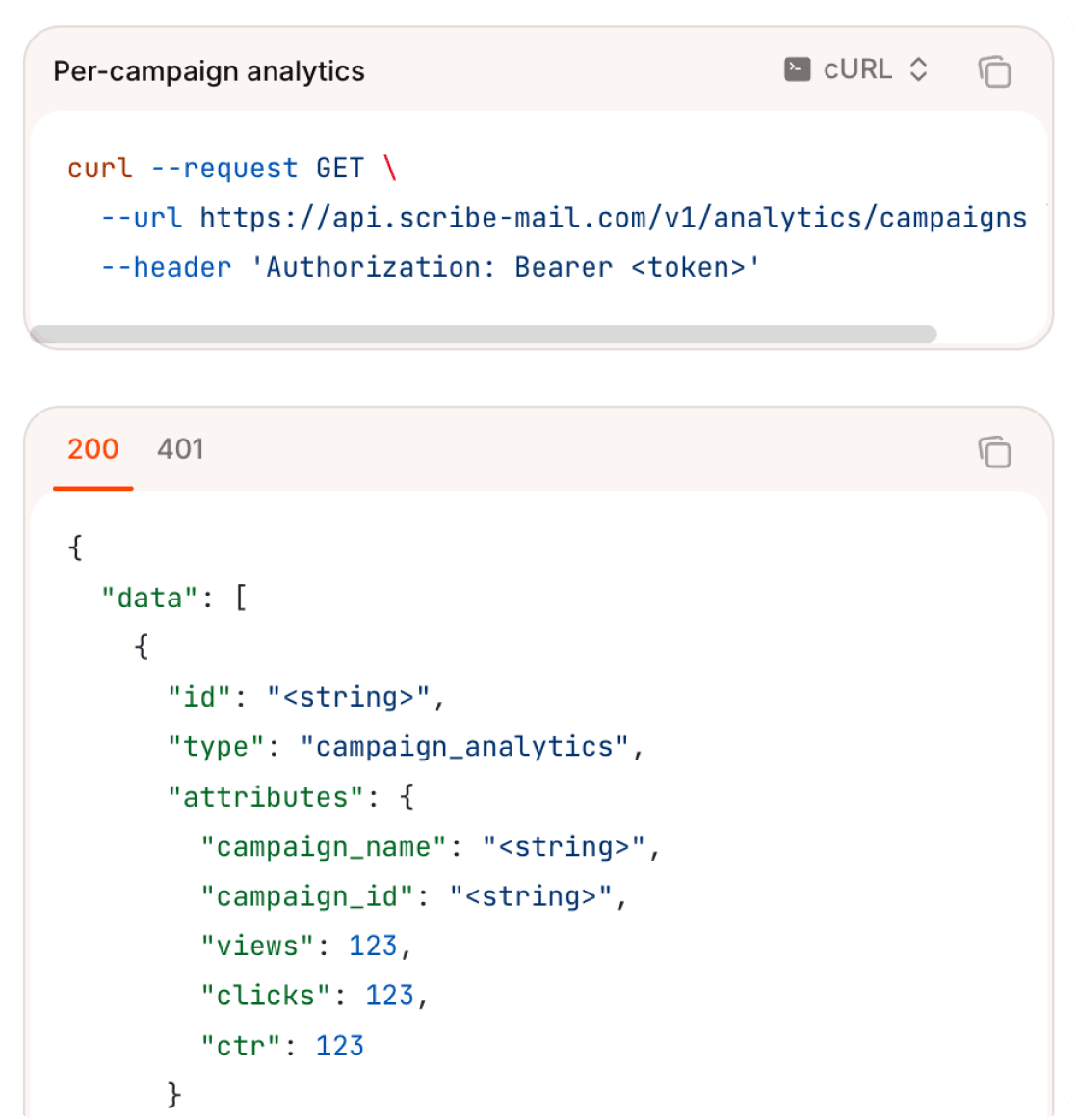 REST API preview